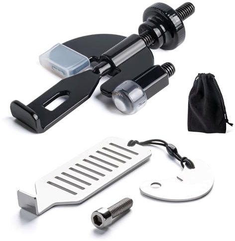 Zssxysm 2 Pezzi Serratura Portatile, Serratura Porta di Sicurezza da Viaggio, Blocca Porta Antintrusione di Protezione Personale Privacy con Borsa di Stoccaggio per Viaggi Hotel Home Appartamento