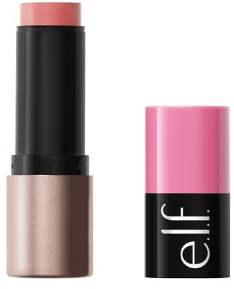 e.l.f. Soft Glam Cream Blush Stick, Buildable Cream Blush for A Natural Flush & Satin Finish, Made with Shea Butter, Vegan & Cruelty-Free, Pink On It