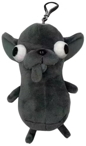 Cymwer Söt Plysch Chihuahuafigur för Pojkar & Flickor, Mysiga Gosedjur, | Unikt Chihuahua-uttryck med stirrande ögon och tunga ut, ger humoristisk charm till hemmet eller foton. Perfekt som