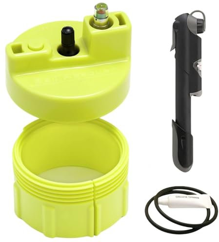 BALL RESCUER - Verwandelt Padel oder Tennisballbehälter in einen 30 psi Druckluftbehaelter - Geeignet für 3 oder 4 Ballbehälter - Behälter Nicht enthalten