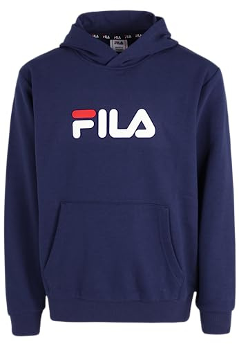 FILA Unisex Kinder SANDE classic logo Hoody,Medieval Blue,158/164