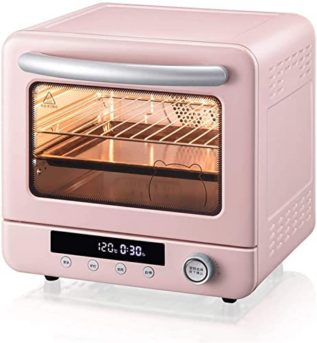 RKYRRKI Horno eléctrico Integrado de un Solo Horno - Horno halógeno de convección Premium de Acero Inoxidable Mini Horno y Parrilla Ideal para Asar, Hornear útil
