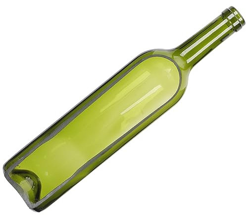 Zerodeko Vassoio Sospeso per Bottiglia di Vino in Vetro 12.6 Pollici Piatto da Portata per Antipasti Insalate E Piatti Sospesi per Ristorante Casa Bar Facile da Pulire