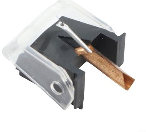 Qualoramall Stylet de rechange LP pour tourne-disque vinyle Philip GP400 II, 401 II 500 II 946 422 II Aiguille 332 cm