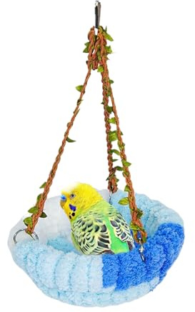 Sucritude Cálido para Aves, De Peluche Invierno Cálido para Aves, Suministros para Esconderse Dormir Anidar Descansar Comer Posarse Decoración Interior Exterior