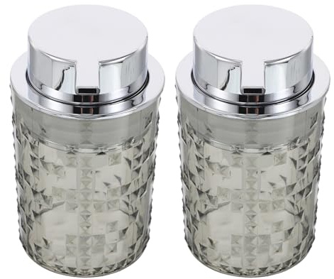 MOTHNUR Distributeur de Mousse pour Nettoyant Visage 2 Pièces Flacons Pompe Rechargeables Noirs Mousseur et Portable Salle de Bain et Voyage Flacon Moussant pour Savonnette Liquide et