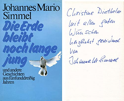 Johannes Mario Simmel (+) LITERATURE autograph, signed book