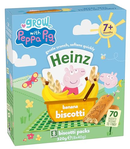 Heinz x Peppa Pig Baby Food Banana Biscotti 320g