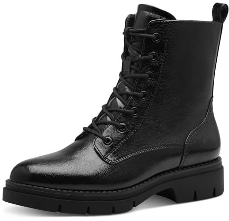 Tamaris Damen Klassische Stiefel, Frauen Stiefel,TOUCHit-Fußbett,Winterstiefel,Winterschuhe,uebergangsstiefel,uebergangsschuhe,Black,40 EU