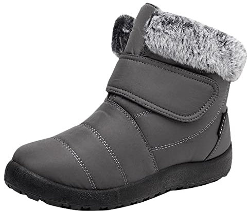 Generisch angebote des tages heute Cowboystiefel Damen Wasserdicht Warm Gefütterte Schneestiefel Winterschuhe Damen Flach Rutschfeste L 3 euro artikel retourenkauf angebote