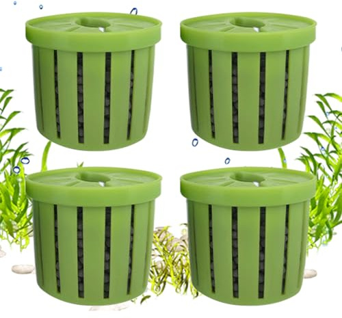 ZCSXK Portaplantas para Acuario, Maceta Estable para Plantas de Pecera, Soporte Decorativo para Plantas Acuáticas, Ornamento Decorativo para Hogar Negocio Dormitorio Restaurante