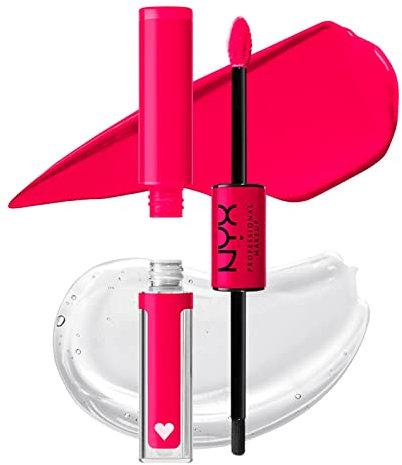 NYX Professional Makeup Rossetto Ultra Pigmentato, Brillantezza a Lunga Tenuta, No Transfer, Shine Loud, Shine movi
