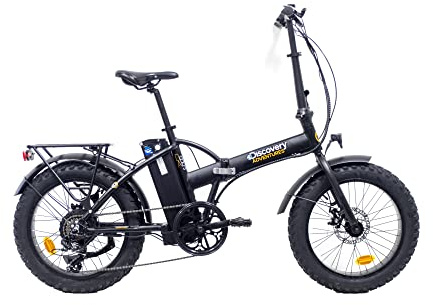 Discovery E2500, Bicicletta Unisex Adulto, Nero Opaco, Unica