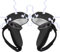 Digicharge Agarre de Controlador de Silicona para Oculus Quest 2 Touch Controller Covers Cubierta Protectora de Anillo para Meta Quest 2 VR Mango, Anti-caída Protección con Correa de Mano Ajustable