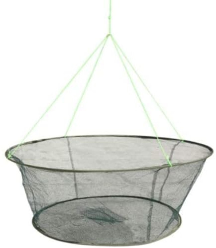 Pêche Pliable Net coulée de Cage de Cage Net de Crabe pour Les mineurs Crabe homards Poissons, Filet de Poisson