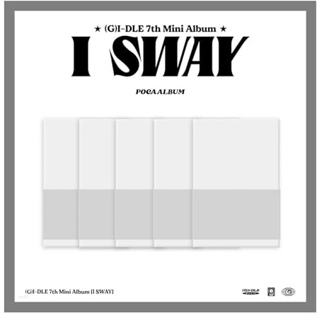 (G) I-DLE I SWAY 7th Mini Album POCA Version with Tracking Sealed (POCA Random Version)