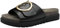 Tamaris Comfort Damen Pantoletten aus Leder Elegant, Schwarz (Black Nappa), 42 EU