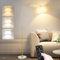 Arc Floor Lamp,Gold Floor Lamps for Living Room, Standing Lamp with Remote Control, Shadelamp,Foot Switch,Stepless Dimmable Modern Floor Standard Lamps for Bedroom, Office