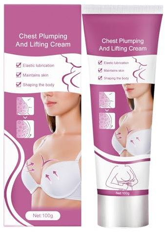 Mnozreo Crema per l'Ingrandimento del Seno,Breast Enhancement Cream,100G,1PC,Cura del Seno per una Crescita Rapida