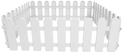 UTHCLO Lot De 4 Clôtures en Plastique pour Enclos Extérieur De Tortues Et Reptiles, Barrière Modulable Robuste pour Jardin Et Espace De Pâturage