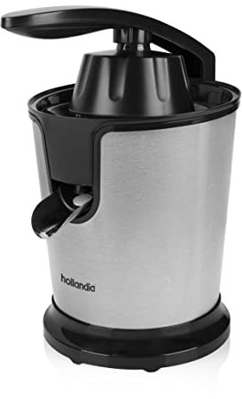 Tristar Spremiagrumi Elettrico Semiprofessionale CP-3002, 85 W, Acciaio Inossidabile, Argento