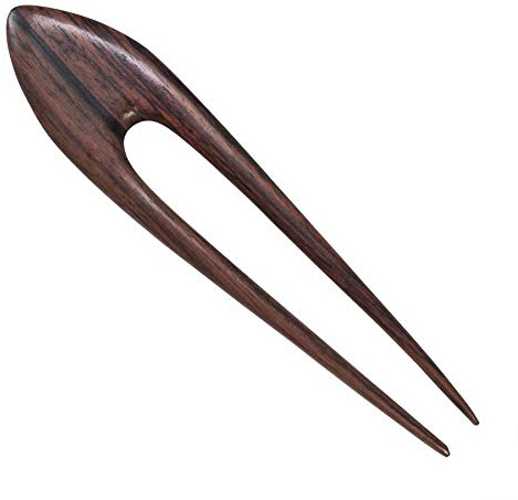 81stgeneration de Mujer Marrón Madera Natural Horquilla Estilo Vintage