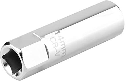 14mm Spark Plug Spanner Magnetic Thin Wall Spark Plug Wrench Spark Plug Socket Remover Wrench Disassembly, Auto Repair Tool