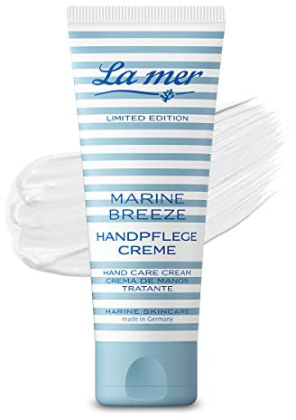 La mer Marine Breeze Handpflegecreme - Intensive Feuchtigkeit für die Hände - Pflegende Handcreme für beanspruchte Haut - Schnell einziehende und nicht fettende Creme - 75 ml