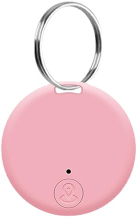 Traqueurs GPS Ronds, Traceur Localisateur D’Objets, Porte Clés De GPS Dispositif Anti-Perte Intelligent Portable pour Enfant, Chiens, Porte-clés, Animaux De Compagnie
