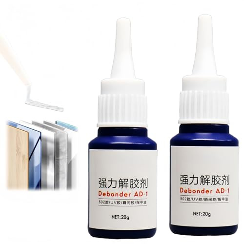 2Bottles Sticky Stuff Remover,Sticky Residue Remover,Sticky Tape Residue Remover,Sticky Label Remover,Superglue Removers,Sticker Remover,Remover Gel Adhesive Remover,Label Remover,Glue Remover
