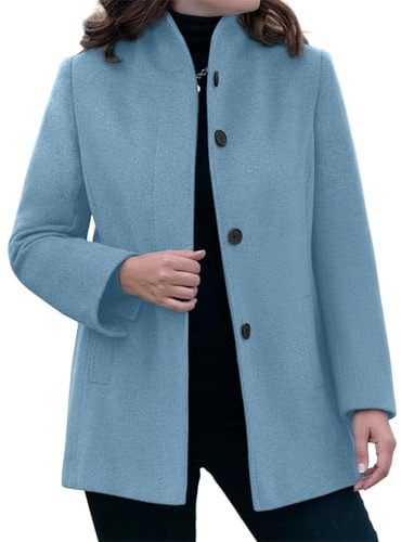 Trench Corto Donna Primaverile Trench Donna Corto Abbigliamento Giacca Elegante Cappotto Leggero Moda Primavera 2025 A Vento Blu Mezza Stagione Nero Corta Casual Antivento Giubbotto XS Impermeabile