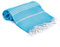 Turquoise Home, Großes Strandtuch 100% Baumwolle - Weich und Langlebig, Hamamtuch Ideal für Sauna, Spa, Yoga und Pool, Türkis (1 Stück), 100x180 cm