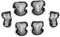 FILA SKATES Damen Fila FP Lady Gears SIL/Blk/Mag Inline Skate, S
