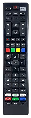 Re-Flix Superior - Telecomando universale adatto per Hisense LTDN40D36EU e tutti i televisori a partire dal 2000