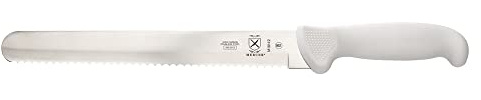 Mercer Culinary Ultimate White 10 Wavy Edge Slicer Knife