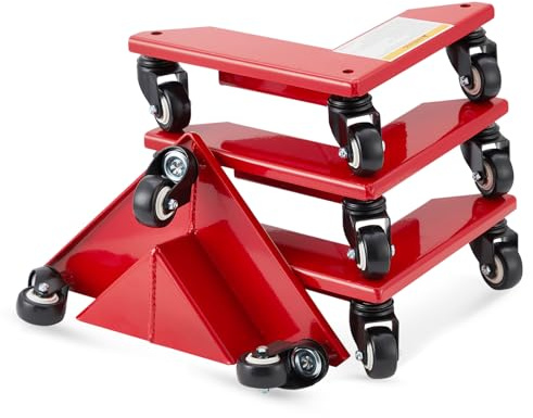 4Pcs Furniture Mover with Wheels, Heavy Furniture Moving Rollers, Max Load 3500Lbs Capacity, 360° Rotating Transport Roller Dolly Set, Corner Dolly Moving Equipment for Furnitures Piano Sofa