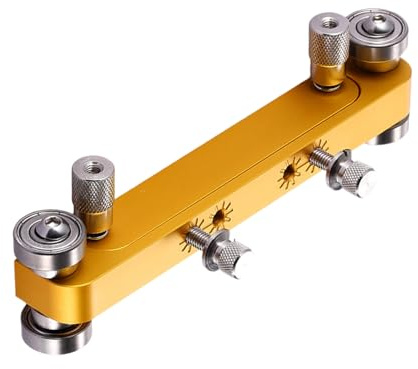 Lijadora de Cejuela y Selleta de Guitarra Herramienta de Mantenimiento | Lijadora de Puente para Guitarra para Trabajos de Precisión en Taller de Bajo y Violín