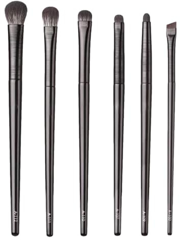 Pinceles Para Maquillaje De Ojos 6 Piezas de Herramienta de Difuminar Cejas