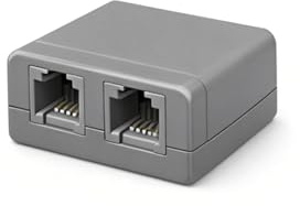 STRONG RJ11 DSL-filter för 6 AX3000Mbps wifi-ADSL-linjer, Extender Booster, Internetförstärkare med dubbla band, Gigabit Ethernet-port, Repeater, enkel installation, grå