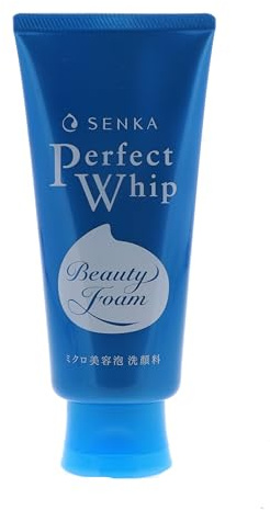 ODE Senka Perfect Whip Cleansing Foam Beauty Foam 4.23oz(120g) White Floral Scent Japanese Face Wash