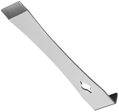 Varilla de palanca de metal de acero inoxidable, herramienta de palanca plana, barra de corte fino, varilla de palanca pequeña, raspador multiusos