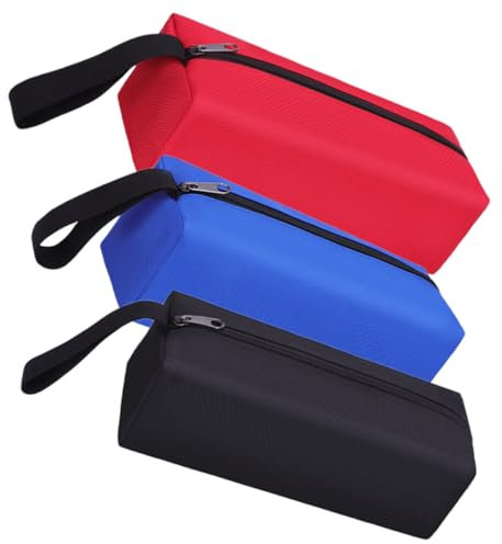 Artibetter 3pezzi Borsa Portautensili Oxford Da Organizer Portatile Per Elettricisti e Falegnami Resistente e Versatile Colori