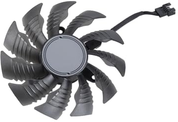 Ventola di raffreddamento per scheda grafica, 82 mm, T129215SU 4 pin, DC12 V, per prestazioni ottimizzate in PC, per RTX3070TI 3080 3090 Circard