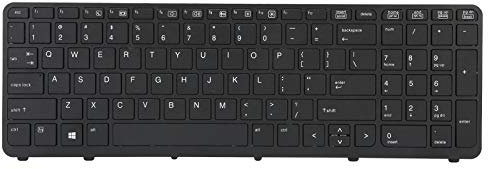 ASHATA Teclado de Repuesto para ZBOOK 15 G1 G2 17 G1 G2 US para 15-p000 15-p008au 15-p030nr, Pieza de reparación de Teclado para ZBOOK, Accesorios de computadora portátil