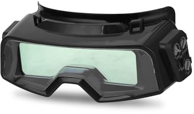 Weytoll Schweißerbrille Einstellbare, für TIG MIG MMA Schweißbrille mit automatischer Verdunkelung, 122.5 x 35 mm DIN5 ~ DIN9 / DIN9 ~ DIN13, Verzögerungszeit/Ton einstellbar, Schleifen Schweißen