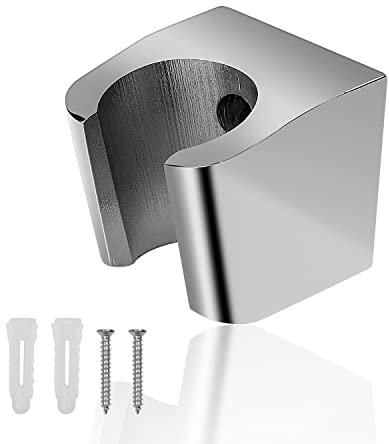 CHSEROK Duschkopf Halterungen, EU-Patent zertifiziert Duschkopfhalterung Wand, Zinklegierung Handbrause Halterung, Duschhalterung für Duschkopf Schraubensatz, für 20–22 mm Duschstangen, für Badezimmer