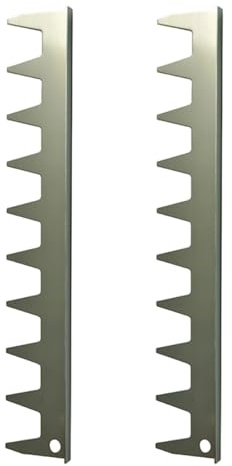Pack of 2 Stainless Accurate Honeycombs Hives Frame Spacing Rakes for Beekeeping Operations with Lightweight Design Beekeeping Tool Stainless Steel Rakes