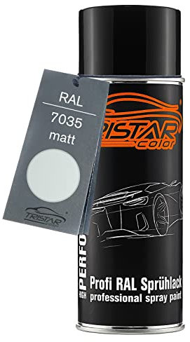 TRISTARcolor RAL 7035 Lichtgrau Bombe de peinture 400 ml mat séchage rapide