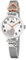 Lotus Kinder Mesh Armbanduhr Edelstahl Silber mit Herzen 24mm