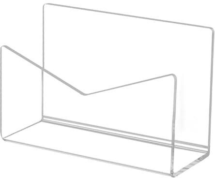 Fenteer Posthalter-Organizer, Schreibtisch-Briefhalter, Notizbuch, Buchorganisation, transparenter Briefständer, Aktenhalter für das Schulbüro